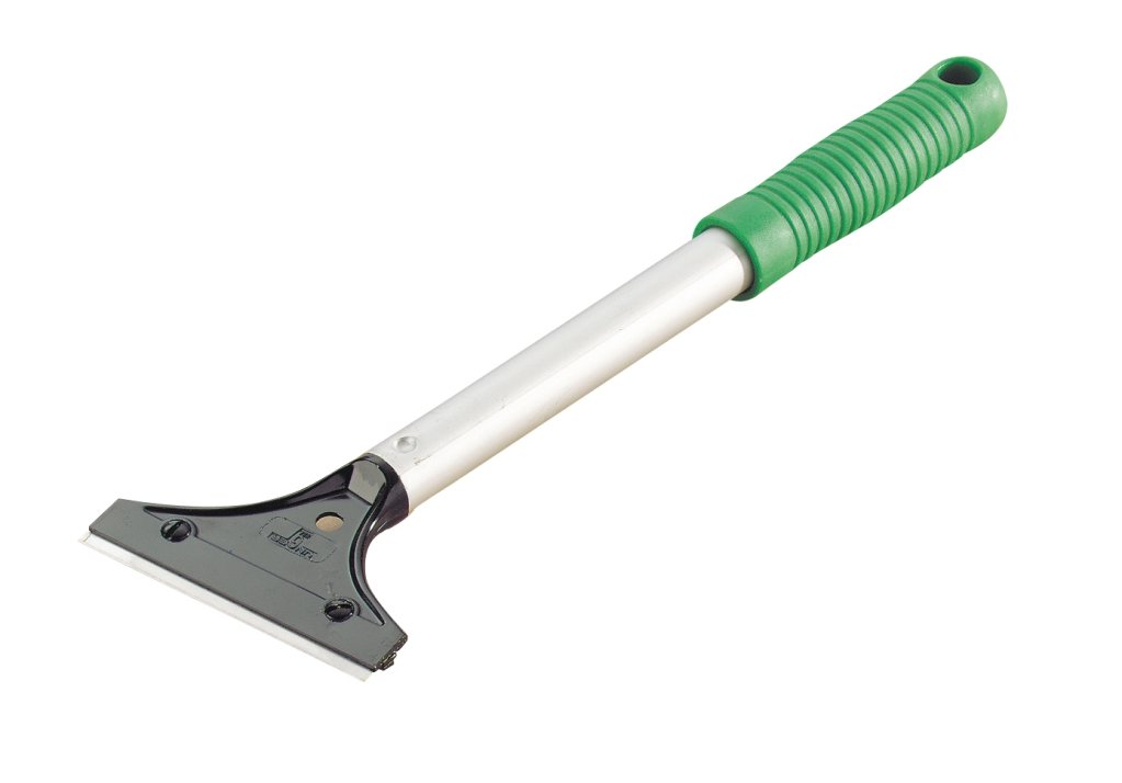 Support De Nettoyage Pour Lave-vitres Professionnel - 25 Cm, Microfibre, Avec Bande Abrasive - 12
