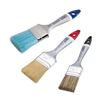 Lot De 24 Pinceaux Plats Pro-Grade 2,5" - Pour Peinture Murale Intérieur/Extérieur