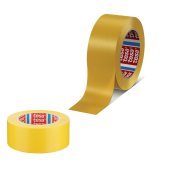 Ruban adhésif de marquage permanent PVC au sol jaune, 50 mm x 33 m - tesa® 4169