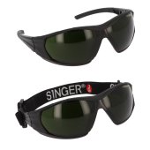Branches et bandeau interchangeables sur les lunettes Evasoud Singer safety