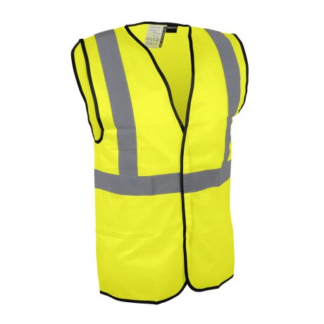 Gilet jaune sans manches haute-visibilité, 100% polyester - SINGER Safety