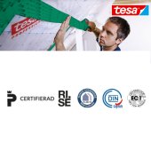 Certification ruban adhésif de jointage pare-vapeur étanche 50 mm x 25 m tesa® 60077