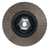 Disque à lamelles diamanté Ø125 mm grit 120 pour meuleuse - RUBI