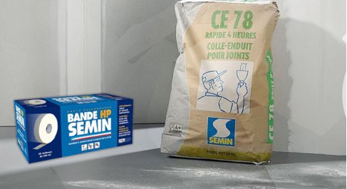 Bandes - Enduit - Colle - Mastic