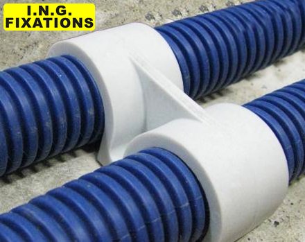 Fixations de gaines avec les outils ING Fixations